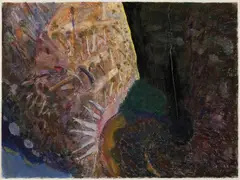 Springbrook Waterfall by William Robinson, pastel on paper, sold May 2013