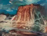James Gleeson, Figure in Surrealist Landscape