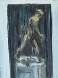 Euan MacLeod, Study for Sculpture (Light on Dark) 2004