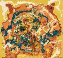 Ralph Balson, Matter c1960, c1960, enamel on board