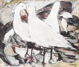 Clifton Pugh, Seagulls 1956