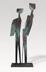 Inge King, Duet, Double Figure 1997, 1997, bronze