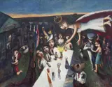 Garry Shead, Visitation (Large) 1996, 1996, oil on canvas