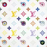 Eye Love SUPERFLAT 2003 by Takashi Murakami, 2003, synthetic polymer paint on canvas laid on panel, offered Dec 2012
