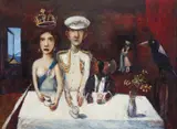 Garry Shead, The Guests c1995, c1995, oil on board