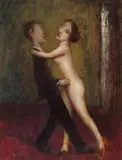 Garry Shead, Tango 2003, 2003, oil on board