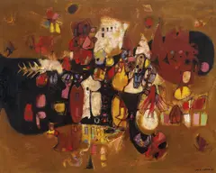 Louis James, Terra Nova (2) 1962-63, 1962-63, oil on canvas