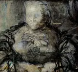 William Dobell, Study for The Matriarch c1967, c1967, oil on composition board