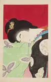 Torii Kotondo, A Nap 1933, 1933, woodblock