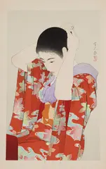 Torii Kotondo, Autumn Leaves 1934, 1934, woodblock