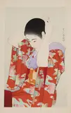 Torii Kotondo, Autumn Leaves 1934, 1934, woodblock