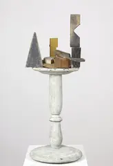 No. 550 1985 by Robert Klippel, 1985, painted wood assemblage, sold Dec 2012