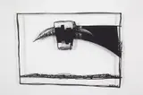 John Kelly, Head in a Landscape 2002, 2002, painted laser cut steel