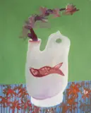 Blossom 1979 by Sidney Nolan, 1979, oil on canvas, sold Sep 2012