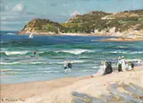 E. Phillips Fox, Manly Beach c1913