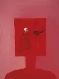 Mask III 1979 by Sidney Nolan, 1979, oil on canvas, sold Sep 2012
