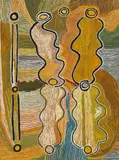 Maggie Watson Napangardi, Mina Mina Dreaming 1995, 1995, Mina Mina Dreaming