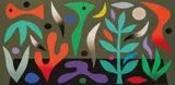 John Coburn, The Perfumed Garden 1976, 1976, synthetic polymer paint on canvas