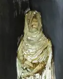 Figure at Harar 1963 by Sidney Nolan, 1963, oil on composition board, sold Sep 2012