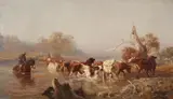 Jan Hendrik Scheltema, Cattle Crossing 1891