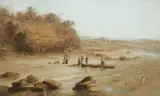 S. T. Gill, First Landing Place of Captain Cook, Botany Bay, New South Wales