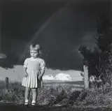 Little Girl in a Thunderstorm 1949 by Max Dupain, 1949, silver gelatin photograph, printed 1970s, sold Sep 2012