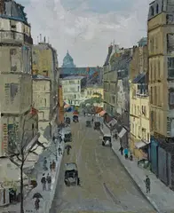Will Ashton, Paris, oil on canvas on board