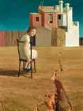 Jeffrey Smart, The Earthquake 1959