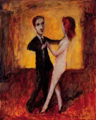 Dance 1997 by Garry Shead, 1997, oil on composition board, offered Jun 2012