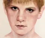 Cherry Hood, Conrad 2003, 2003, watercolour and varnish on canvas