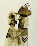 Corporal and Girl, Gallipoli 1961 by Sidney Nolan, 1961, mixed media on paper, offered Jun 2012