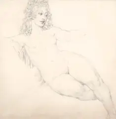 Homage to Venus c1930s by Norman Lindsay, c1930s, sold Jun 2012