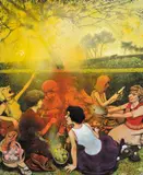 Fred Cress, Turning Point 1999, 1999, synthetic polymer paint on canvas
