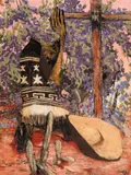 Clifton Pugh, Mexican Figure (The Penitents VII) 1965
