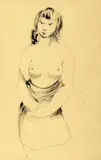 Russell Drysdale, Untitled (Nude)