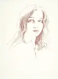 Brett Whiteley, Catherine 1984, 1984, etching