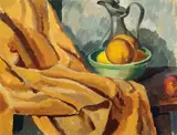 Roland Wakelin, Still life with Pewter 1934