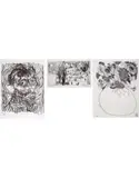 Brett Whiteley, Another Way of Looking at Vincent Van Gogh 1888-1889 1983, 1983, suite of 3 etchings