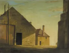 Felix Kelly, Untitled 1950, 1950, oil on board