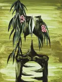 Faun 1966 by Albert Tucker, 1966, oil on composition board, sold Mar 2012