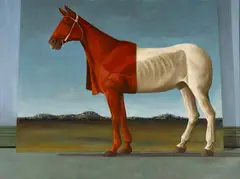 First Past the Post-Modern 1998 by John Kelly, 1998, oil on linen, sold Mar 2012