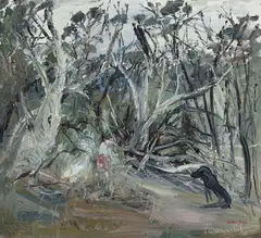 Too Cold c1971 by Arthur Boyd, c1971, oil on canvas, offered Mar 2012
