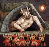 Leonard French, Night of the Minotaur (Minoan series)