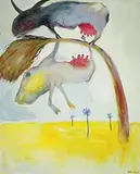 Arthur Boyd, An Hallucinated Cow 1983, 1983, oil on canvas