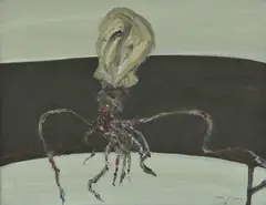 Octopus, Still Life, Greece 2008 by John Olsen, 2008, oil on canvas, sold Mar 2012