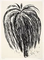 Palms 2 1975 by Brett Whiteley, 1975, screenprint, sold Mar 2012