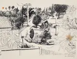 Lindfield Gardens 1978 by Brett Whiteley, 1978, screenprint, sold Mar 2012