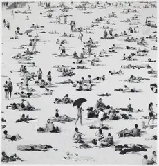 Rex Dupain, Bondi Brolly 2002, 2002, silver gelatin photograph