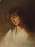 Tudor St George Tucker, Portrait of Louisa Ann Wilkinson c1884, c1884, oil on canvas