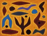 John Coburn, Early Bird I 1995, 1995, oil on canvas